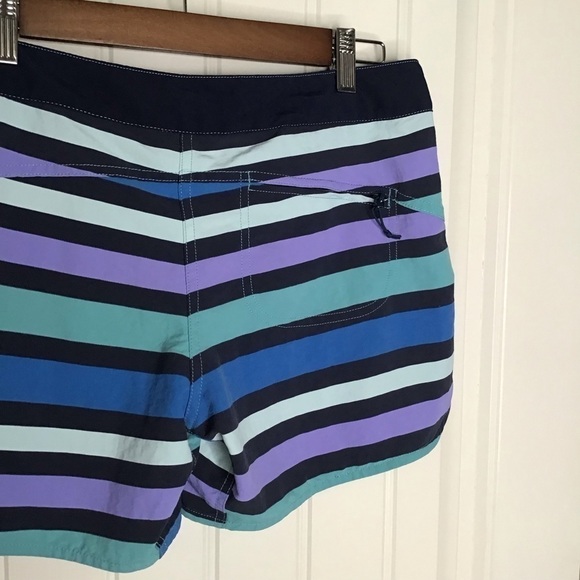 Patagonia Wavefarer Boardshorts in Water Ribbons Dam Blue. - Picture 8 of 12